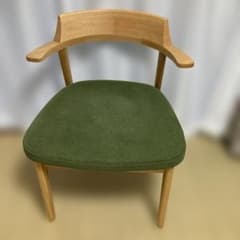 美品】 ナガノインテリア アームチェア KC355-1W - メルカリ