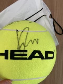 錦織圭サインボール - メルカリ