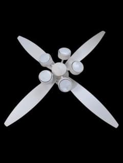 DAIKO ホワイト 5灯式シーLEDリングファン リモコン付CFS580W - メルカリ