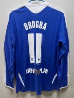 11/12 チェルシー ホーム #11 ドログバ 長袖 ユニフォーム - メルカリ
