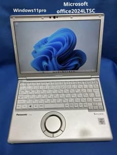 人気の軽量、最速win11とoffice2024搭載、パナSV9バッテリー絶好調
