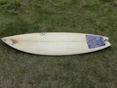 アランバーンシェイプ バーニングスピアーズ 中古サーフボード 希少品