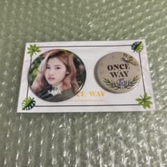 TWICE サナ 缶バッチ セット シーグリ2022 ONCE-WAY 56mm - メルカリ
