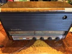 昭和レトロVictor真空管ラヂオR-703傷多数ジャンク通電OK - メルカリ