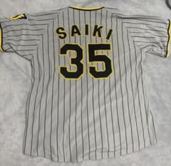 阪神タイガース レプリカユニフォーム 才木 Mサイズ ビジター - メルカリ