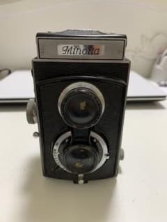 Minoltaflex 二眼レフカメラ 純正レザー ミノルタ クラシックカメラ