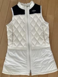 キャロウェイ レディース ロングベスト ダウンベスト 中綿ベスト