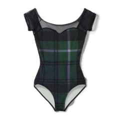 お値下げ チャコット チェック ジョシュア エリス フレンチスリーブ