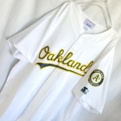 90s MLB STARTER オークランド・アスレチックス ユニフォーム - メルカリ