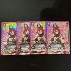 ユニオンアリーナ NIKKE レッドフード PcSR 4枚セット - メルカリ