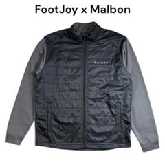 美品 FootJoy x Malbon ハイブリッド ゴルフ ダウン 切り替え - メルカリ
