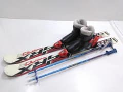 ジュニアスキー4点セット スノーカービング 130cm ブーツ 22cm