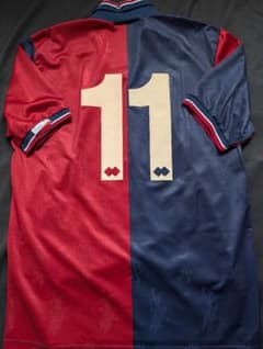 三浦知良/ジェノア/94-95シーズン/ホーム - メルカリ