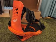 新品未使用 head FX MU スノーボードビンディング Lサイズ オレンジ