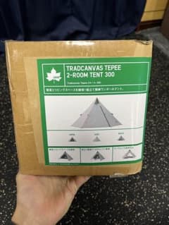 LOGOS Tradcanvas Tepee 2-Room Tent 300 - メルカリ