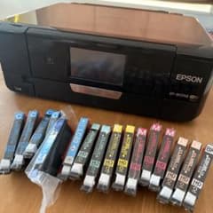 EPSON EP-807AW プリンター【ジャンク品】カートリッジ込み - メルカリ