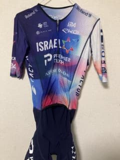 選手支給】Israel Premier Tech ワンピース サイクルジャージ - メルカリ
