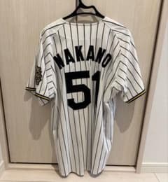 阪神タイガース 90周年ロゴ 中野拓夢 ユニフォーム Mサイズ - メルカリ