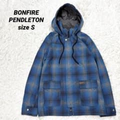 BONFIRE PENDLETON スノーボード ウェア S オンブレチェック - メルカリ