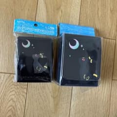ポケモンカード 月明かりとブラッキー デッキシールド デッキケース