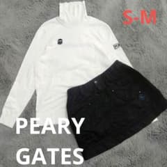 PEARY GATES♡ニット&スカート S-M ゴルフ/スポーツ - メルカリ