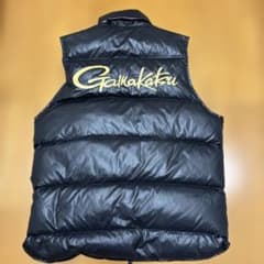 Gamakatsu がまかつ ガマカツ ダウンベスト サイズ L 収納袋付き