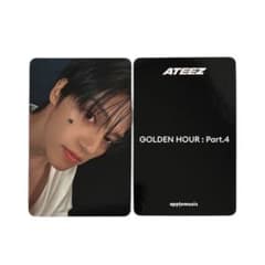 ateez golden hour pt4 applemusic ウヨン トレカ - メルカリ
