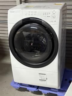 ☆GJ22 山口県下松市より ドラム式洗濯乾燥機 シャープ ES-S7H 23年