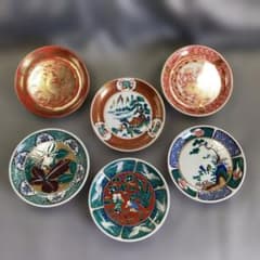 九谷 歴代画 皿揃 永楽 庄三 飯田屋 吉田屋 木米 古九谷 中皿 銘々皿