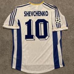1998-99 ディナモキエフ チャンピオンズリーグ仕様 シェフチェンコ#10