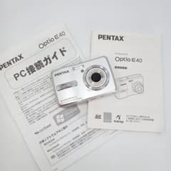 PENTAX Optio E40 単三電池使用 説明書付き ジャンク - メルカリ