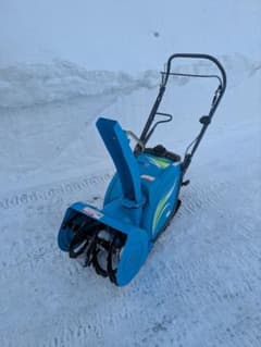 北海道札幌近郊！ ヤマハYU240ユッキー 手押し中古除雪機 実動品