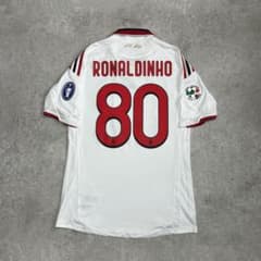 ACミラン 09/10 #80 ロナウジーニョ ユニフォーム - メルカリ