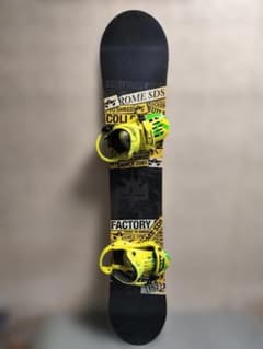 人気セット】ROME SDS 152cm × FLUX ビンディング - メルカリ