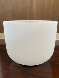 新品・美品】クリスタルボウル8インチ音階C フロスト - メルカリ