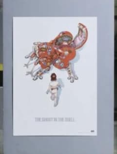 士郎正宗の世界展 大阪限定 大友克洋 AKIRA 攻殻機動隊 ポスター B2
