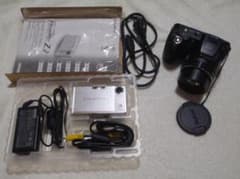 ❤️動作品☆2台❤️ニコン L110電池式☆富士フィルム Z2今は箱など