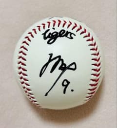 立石正広 阪神タイガース ドラフト1位 直筆サインボール 春季キャンプ