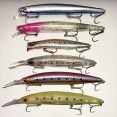 ブローウィン140 カゲロウ100 セットアッパー 等 ルアー6点セット