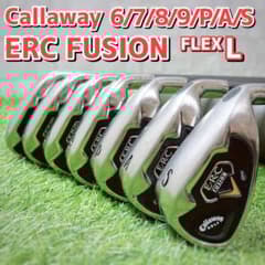 キャロウェイ ERC FUSION レディースゴルフ アイアン 7本 L 右利き
