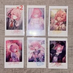 nqrse なるせ チェキ風トレカ 複製サインコンプリートセット - メルカリ