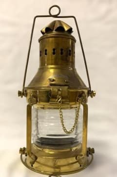 真鍮製 セーラーズ・オイルランタン 展示使用品 - メルカリ