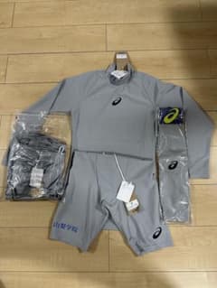 山梨学院サッカーインナー、スパッツ、ユニホームパンツ、ソックス4点