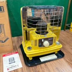 ナショナル OS-11 黄色 昭和レトロ レトロポップ 当時物 石油ストーブ