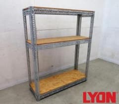 □LYON/リオン□P.F.S.□スロテッドアングルシェルフ