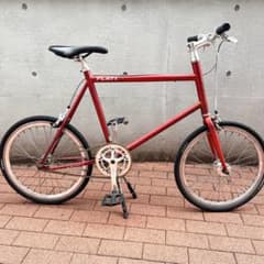 レア車体 cycroc flat1 シングル RED 485 ミニベロ - メルカリ