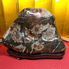 菊花石 岐阜県根尾谷産9.8㌔ 鑑賞石 観賞石 水石 盆石 天然石 置物