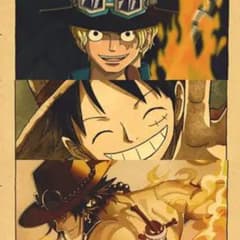 三兄弟】ONE PIECE 手配書ポスター ルフィサボエース 新品未使用