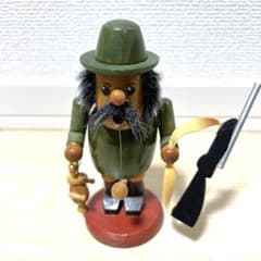ドイツの伝統的な木工芸品 煙出し人形（スモーカー） - メルカリ