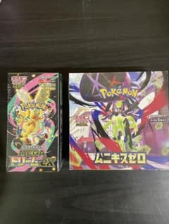 シュリンク付き♪ メガドリームex、ムニキスゼロ box各1箱 - メルカリ